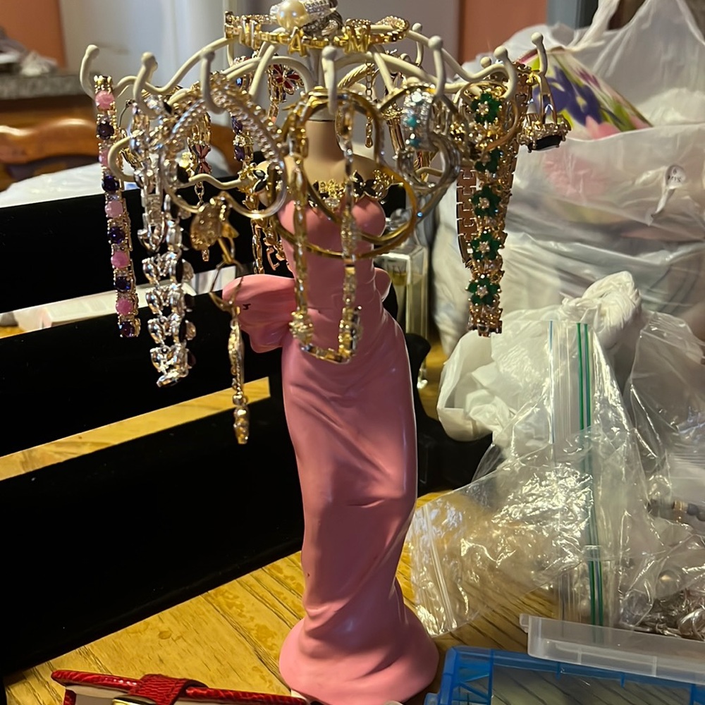 - Necklace Holder for sale 👗 jewelry not included